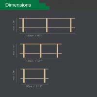 2-Shelf Low Unit